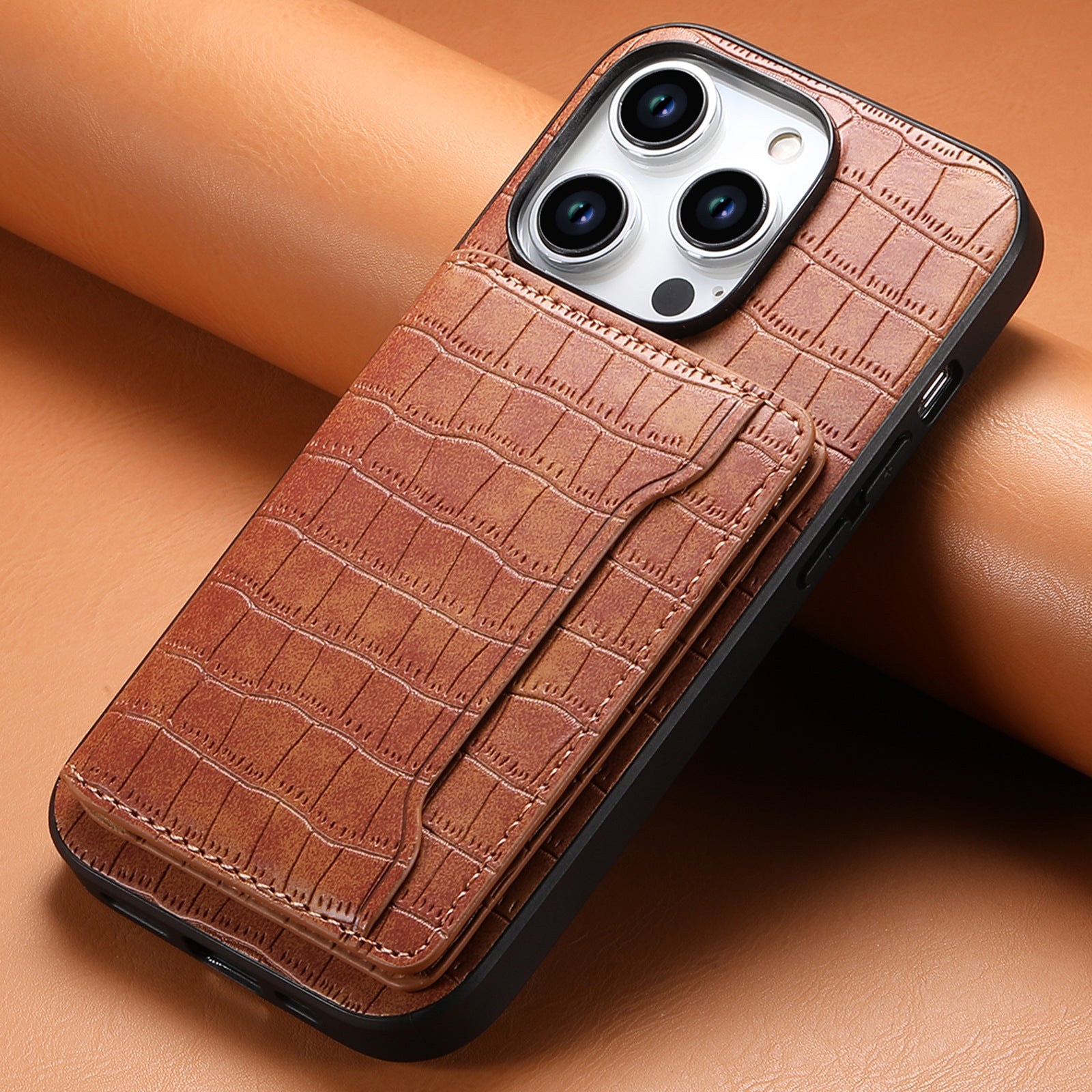 Vesvero LeatherSlot iPhone Case