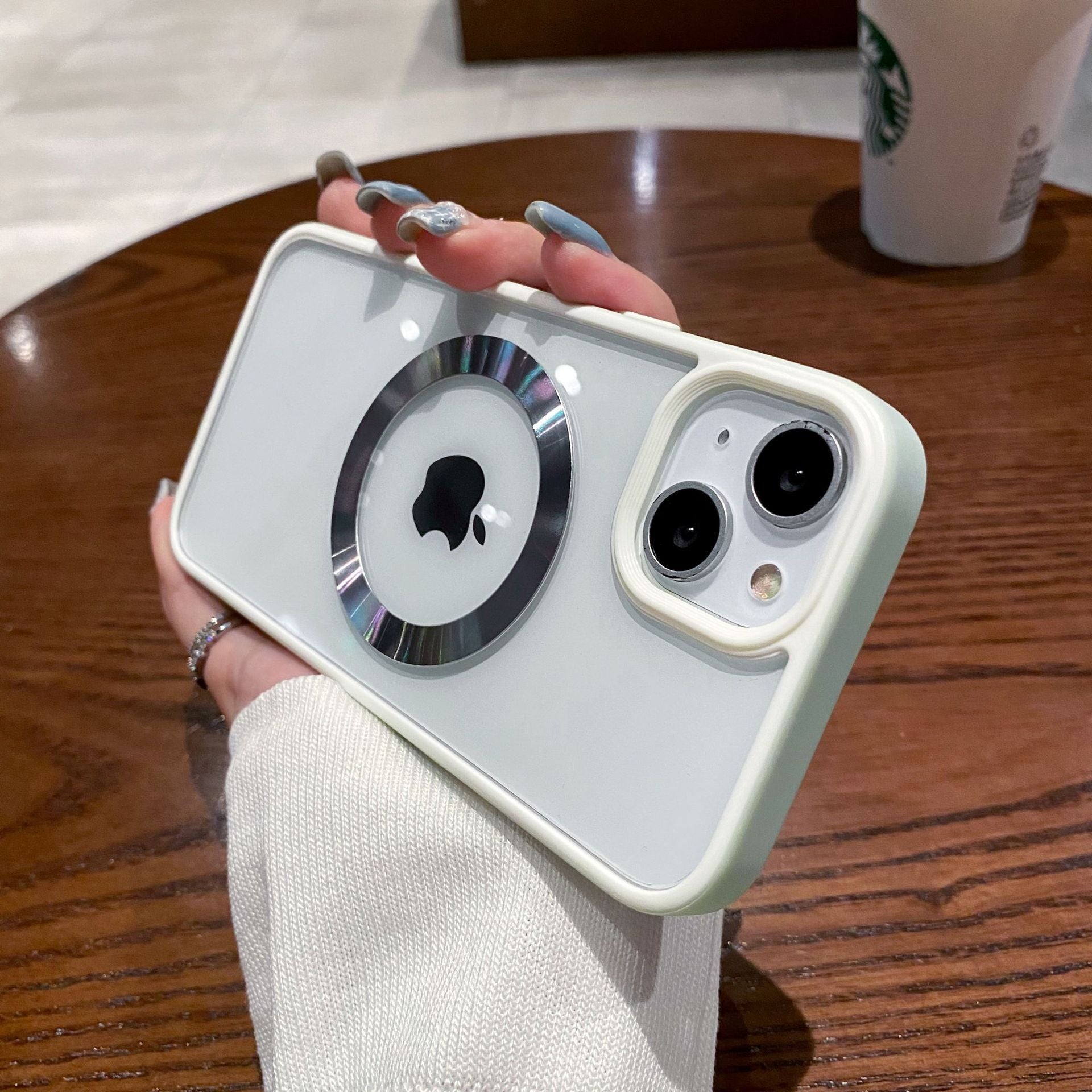 GlassMag Transparent MagSafe Magnetic iPhone Case