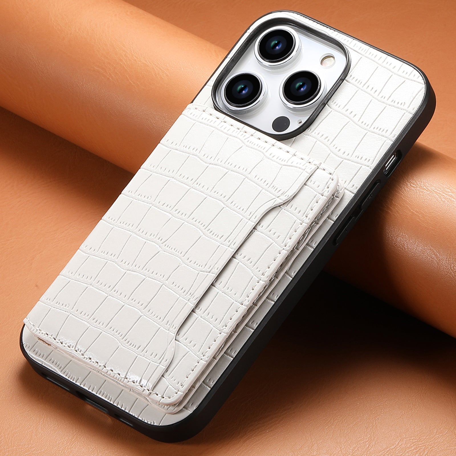 Vesvero LeatherSlot iPhone Case