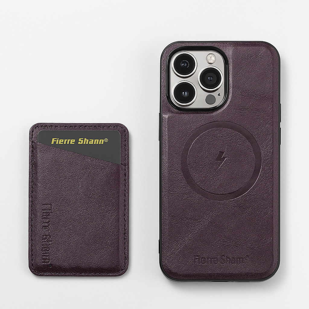 DualHold MagSafe Card Holder & Wireless Charger