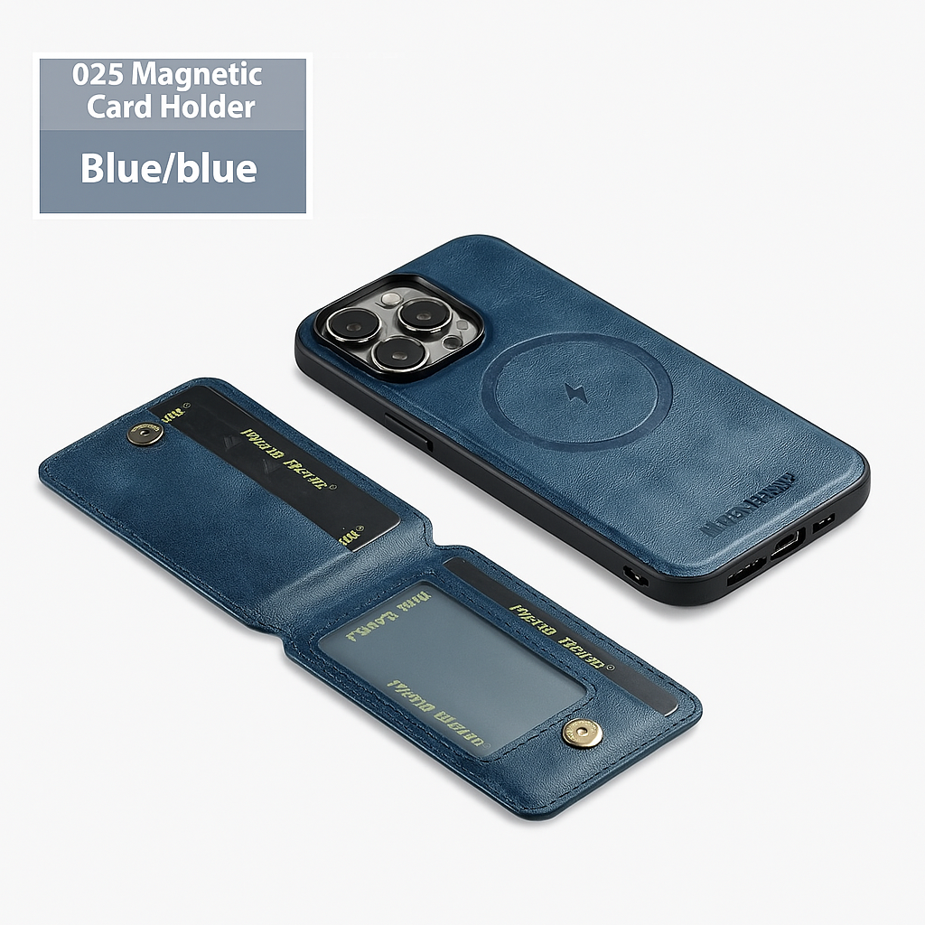 DualHold MagSafe Card Holder & Wireless Charger