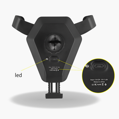 GlowCharge Wireless Car Charger