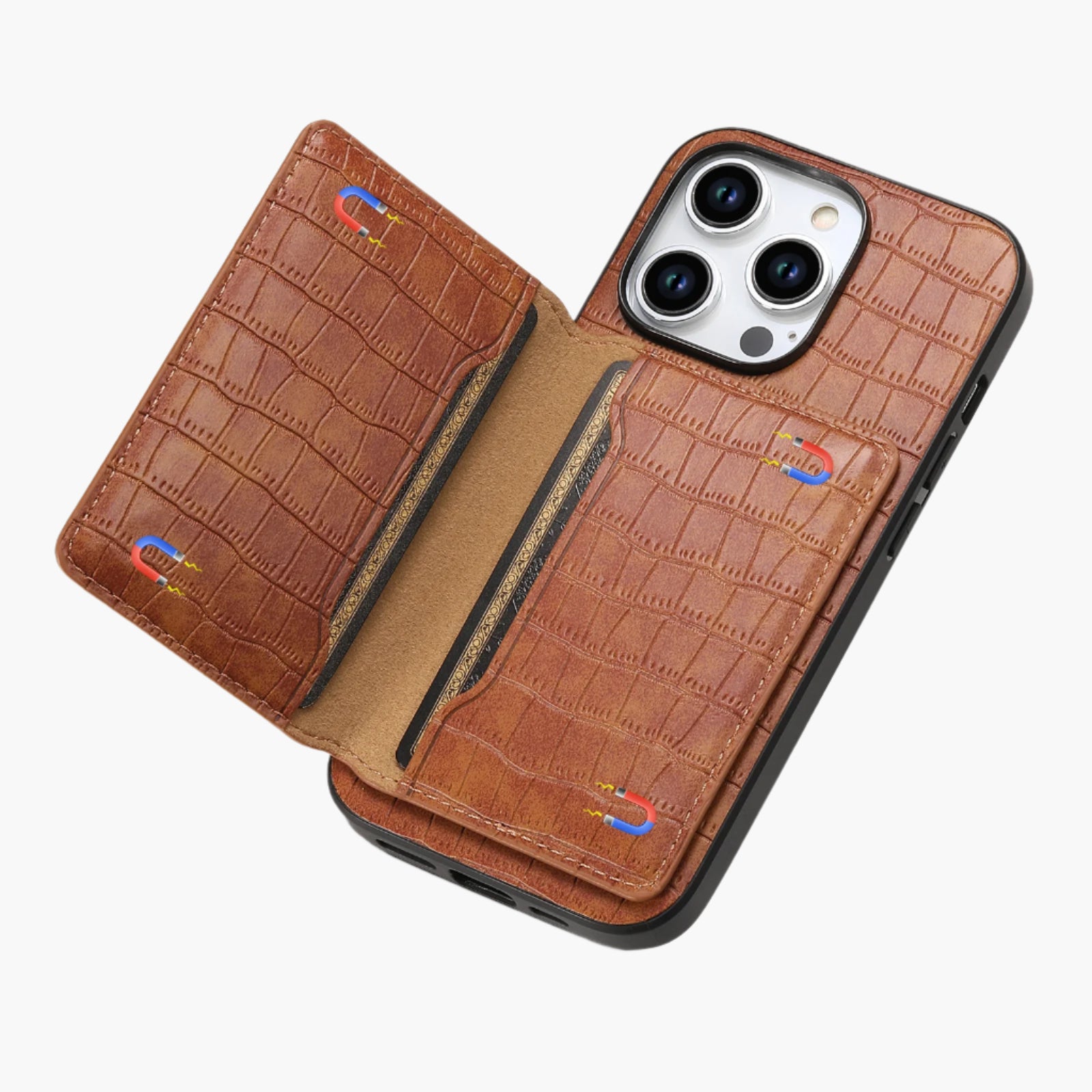 Vesvero LeatherSlot iPhone Case