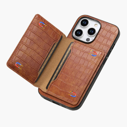 Vesvero LeatherSlot iPhone Case
