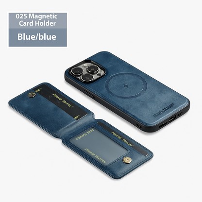 DualHold MagSafe Card Holder & Wireless Charger