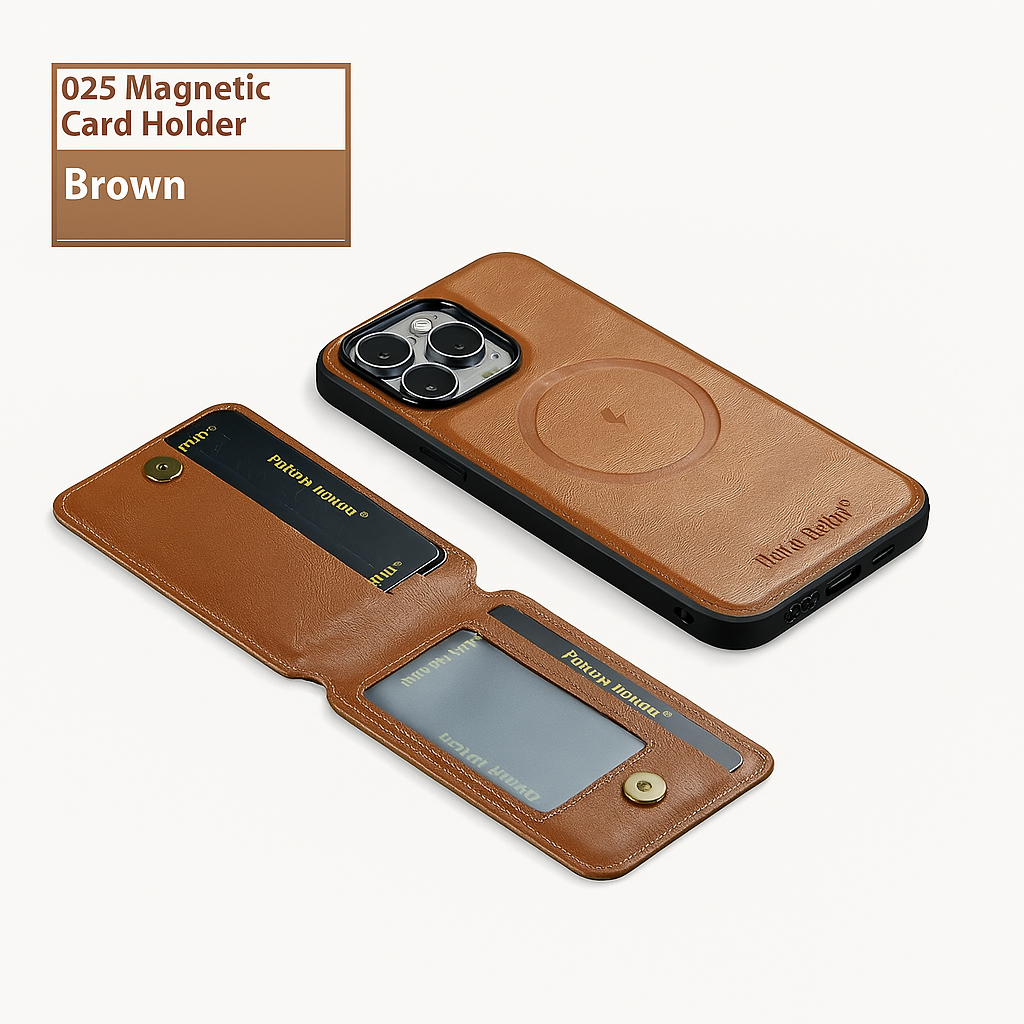 DualHold MagSafe Card Holder & Wireless Charger