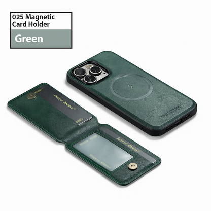 DualHold MagSafe Card Holder & Wireless Charger